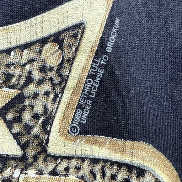 Vintage Jethro Tull Rock Island Ocean Porthole 80s Band Tee TShirt Single Stitch - Picture 9 of 11